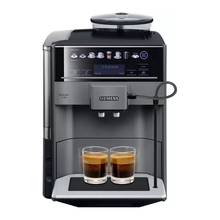 SIEMENS TE651209GB EQ6 S100 Bean to Cup Coffee Machine - Titanium - 1