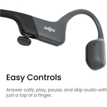 SHOKZ OpenRun Bone Conduction Headphones, Open-Ear Bluetooth Sports Earphones with Mic, IP67 Waterproof Wireless Headset for Running and Workout, 8H Playtime, USB-C - Black, Sport headband  - 2