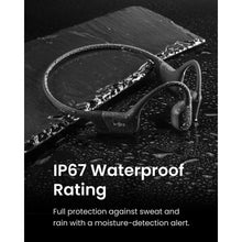 SHOKZ OpenRun Bone Conduction Headphones, Open-Ear Bluetooth Sports Earphones with Mic, IP67 Waterproof Wireless Headset for Running and Workout, 8H Playtime, USB-C - Black, Sport headband  - 3