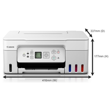 CANON PIXMA G3571 All-in-One Wireless Inkjet Printer - White - 4