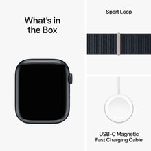 Apple Watch Series 9 45mm Alu Case GPS Midnight Sport Loop - 4