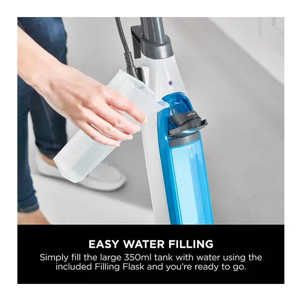  SHARK Klik N' Flip S6001UK Steam Mop - White & Blue - 3