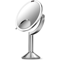 simplehuman ST3024 20cm Sensor Mirror Trio with Touch-Control Brightness, Light Up Makeup Magnifying Mirror - 1