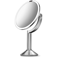 simplehuman ST3024 20cm Sensor Mirror Trio with Touch-Control Brightness, Light Up Makeup Magnifying Mirror - 2