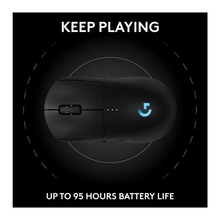 LOGITECH PRO 2 Lightspeed RGB Wireless Optical Gaming Mouse - Black - 7