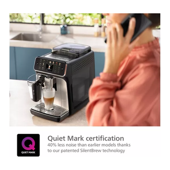 PHILIPS Series 5500 LatteGo EP5546/70 Bean to Cup Coffee Machine - Silver and Black - 6
