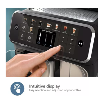 PHILIPS Series 5500 LatteGo EP5546/70 Bean to Cup Coffee Machine - Silver and Black - 8