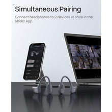 SHOKZ OpenSwim Pro Bone Conduction Sports Headphones, IP68 Waterproof Open-Ear Wireless Earphones with Bluetooth 5.4, 32GB of MP3 Storage, Noise Canceling Mics, 9h Playtime for Running, Swimming, Grey  - 7