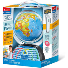 Clementoni Digital Interactive Globe Light-Up World Globe with Talking Pen & App (Ages 7+) - 1