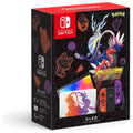 Switch Console, 64GB OLED Scarlet Violet + Red Purple Joy-Con -  Unboxed - 1