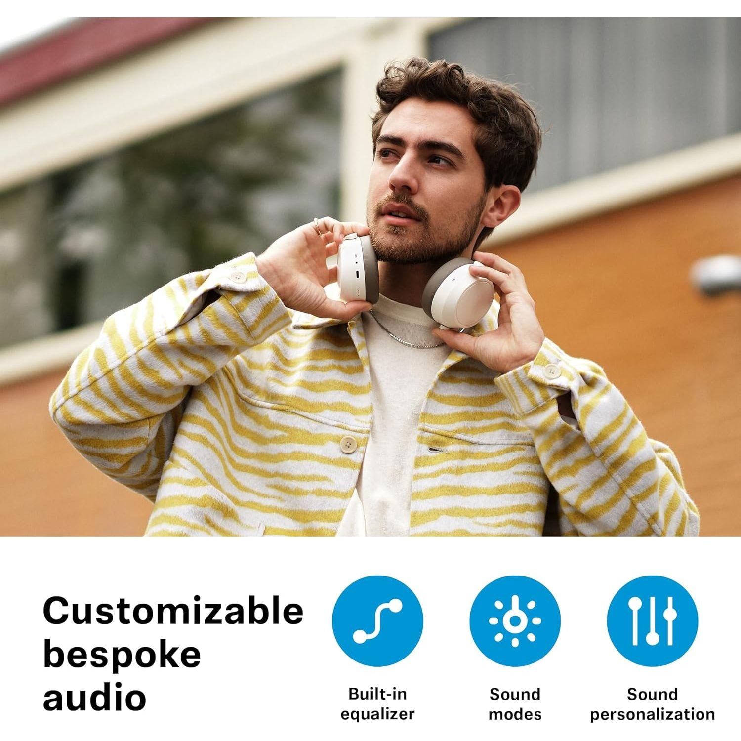 Sennheiser MOMENTUM 4 Wireless Headphones - Black - 3