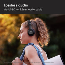Beats Solo 4 – Wireless Bluetooth On-Ear Headphones, Apple & Android Compatible, Up to 50 hours of Battery Life – Black & Gold  - 7