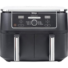 Ninja Foodi MAX Dual Zone Digital Air Fryer, 2 Drawers, 9.5L, 6-in-1, Uses No Oil, Max Crisp, Roast, Bake, Reheat, Dehydrate, Cook 8 Portions, Non-Stick Dishwasher Safe Baskets, Black - 2