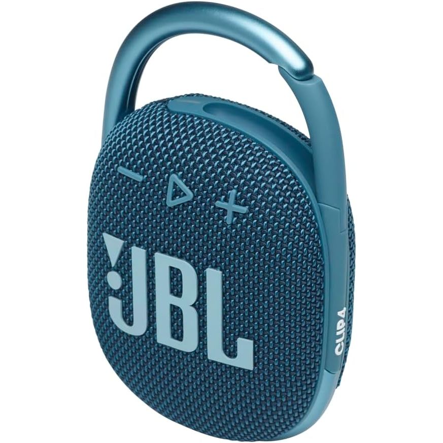 JBL Clip 4 Compact, Rugged, and Powerful Sound Portable Bluetooth Speaker - Blue  - 4