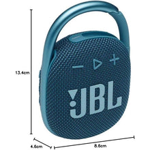JBL Clip 4 Compact, Rugged, and Powerful Sound Portable Bluetooth Speaker - Blue  - 6