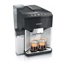 SIEMENS TQ513GB1 EQ500 Bean to Cup Fully Automatic Coffee Machine - Black & Stainless Steel - 1