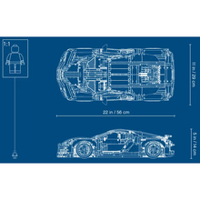 LEGO Technic 42083 Bugatti Chiron Car Model for Adults - 6