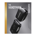 MANSCAPED The Handyman, Compact Face Shaver, Portable Men’s Travel Facial Hair Razor, Electric Foil Trimmer​ - 1
