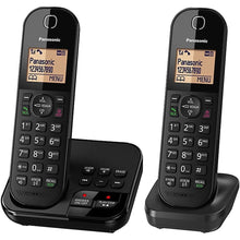 PANASONIC KX-TGC422EB Cordless Phone with Answering Machine - Black - 1