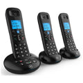 BT 3570 Cordless Landline House Phone with Nuisance Call Blocker Digital Answer Machine Trio Handset Pack - 1