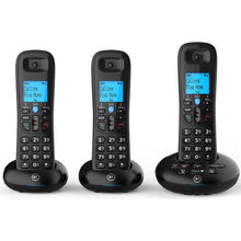 BT 3570 Cordless Landline House Phone with Nuisance Call Blocker Digital Answer Machine Trio Handset Pack - 2