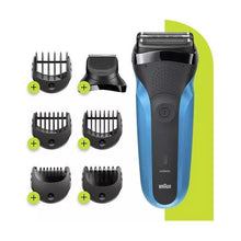 BRAUN Series 3 310BT Wet & Dry Shaver - Blue & Black - 2