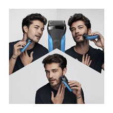 BRAUN Series 3 310BT Wet & Dry Shaver - Blue & Black - 3