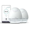 Elvie Breast Pump | Double Electric Breast Pump (24mm/28mm Nipple Shields) - Breast Pump Hands Free Tubeless Wearable Breast Pump - 1