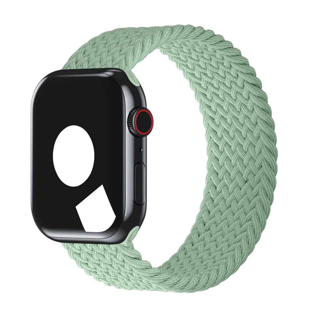 Apple Watch Strap 44mm Pistachio Braided Solo Loop Size 11 - 1