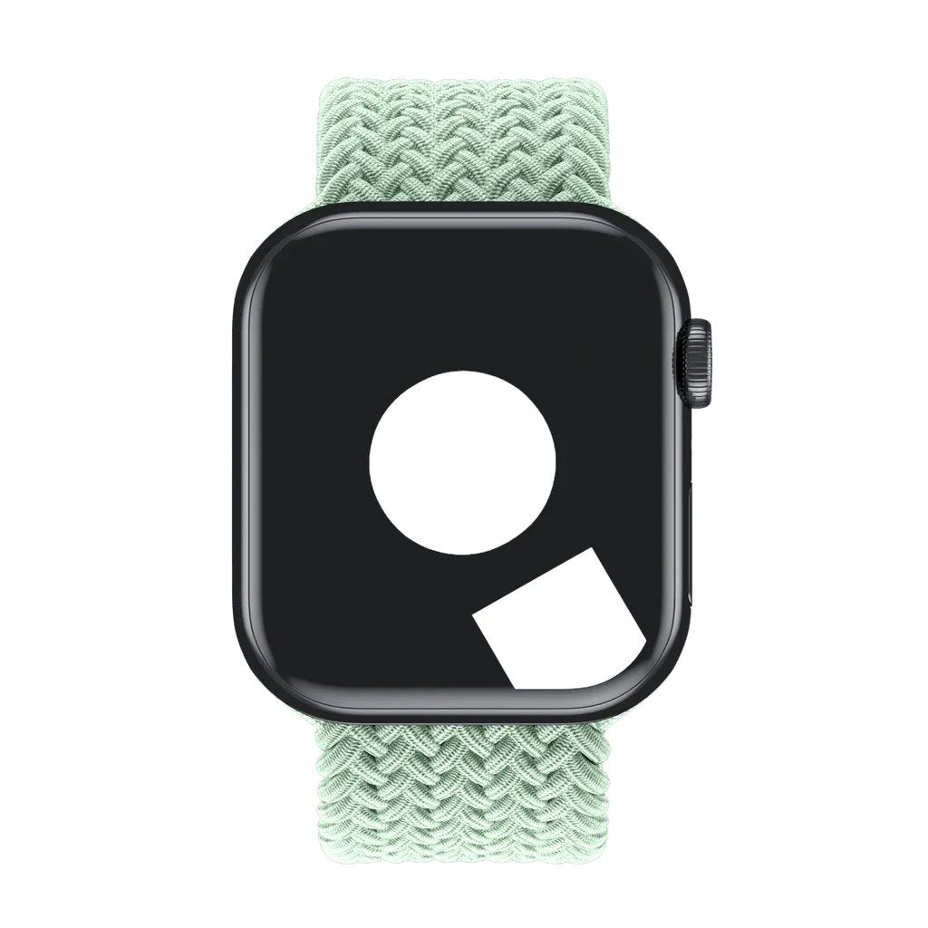 Apple Watch Strap 44mm Pistachio Braided Solo Loop Size 11 - 5