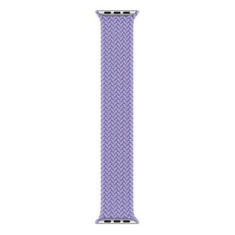 Braided Solo Loop STRAP ONLY, English Lavender, 41mm Size 9 - 2