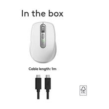 LOGITECH MX Anywhere 3S for Mac Wireless Darkfield Mouse - Pale Grey - 6