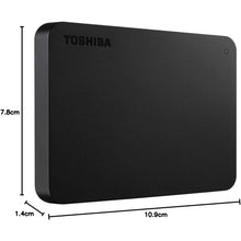 Toshiba Canvio Ready 2TB Portable Hard Drive (HDTB520EK3AA) - Black - 2