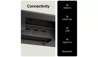 LG US70TR 5.1.1Ch Bluetooth Soundbar withWi reless Sub - 6