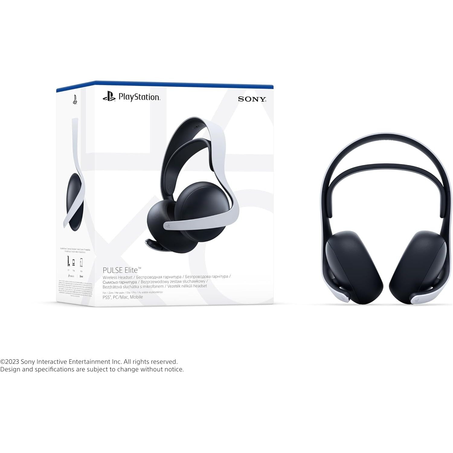 Sony Pulse Elite Wireless Headset (White) /PS5 - 2