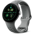 Google Pixel Watch 3 (45 mm) – Android smartwatch with heart rate tracking, advanced running from Fitbit, fitness insights, 24-hour battery – Matte Hazel Aluminium Case – Hazel Active band – Wi-Fi - 1