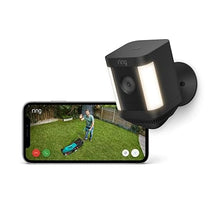 Ring Spotlight Cam Plus Battery | Wireless outdoor Security Camera 1080p HD Video, Two-Way Talk, LED Spotlights, Siren, alternative to CCTV system | 30-day free trial of Ring Home - 6