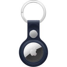 AirTag FineWoven Key Ring – Deep Blue - 1