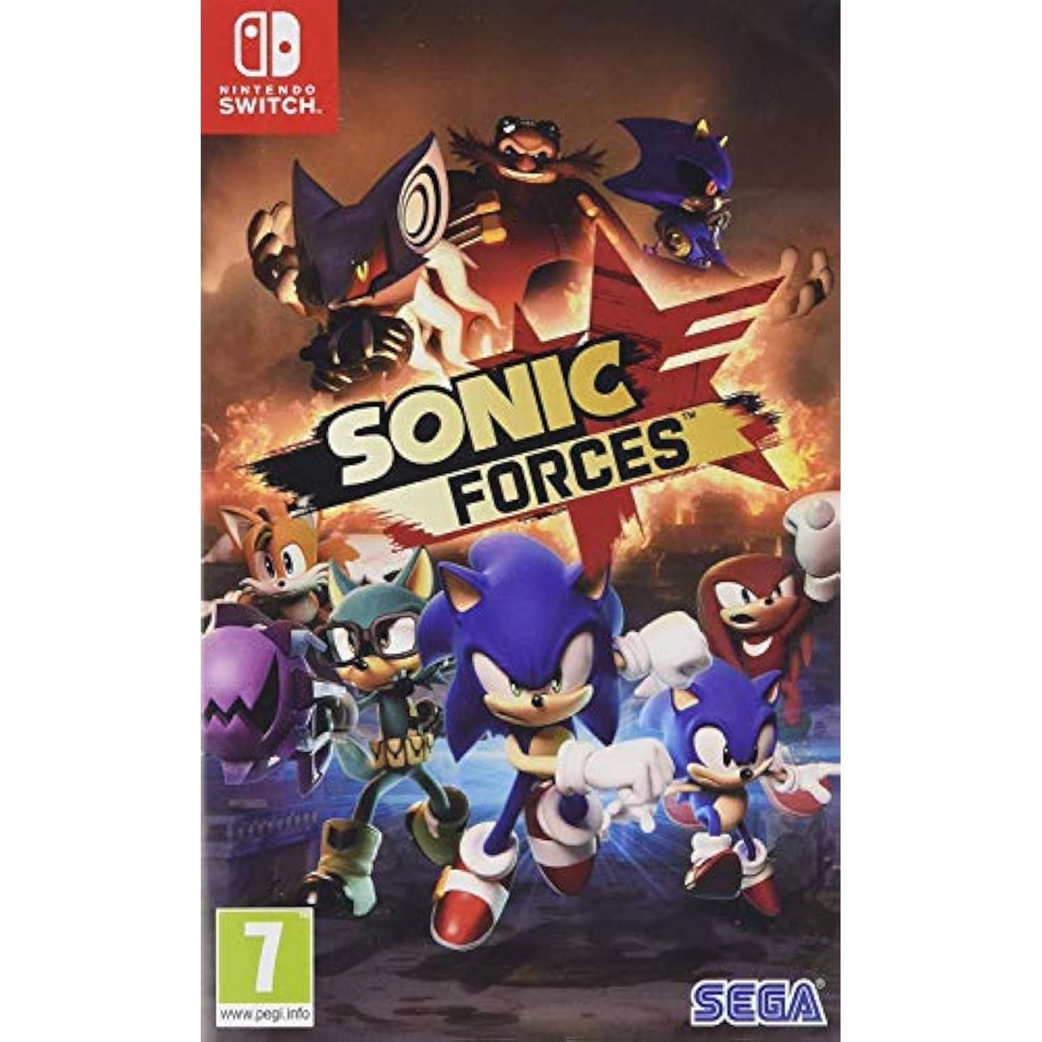 Sonic Forces Sega (No DLC) Nintendo Switch - Without Case  - 1