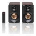  JVC XS-D629BM 2.0 Bluetooth Bookshelf Speakers - Walnut - 1