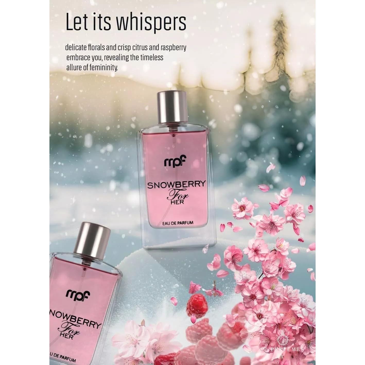 Arabiyat Snowberry For Her Eau de Parfum For Women, 100ml  - 3
