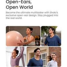 SHOKZ OpenFit Air Open-Ear Headphones, True Wireless Bluetooth Earphones with Mic, Fast Charging, 28h Playtime, IP54 Waterproof for Workout - Black  - 10