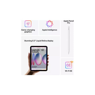 Apple iPad Mini A17 Pro (A2995) 8.3" 256GB Wifi + LTE - Starlight - 5