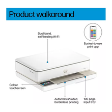 HP Envy 6120e All-in-One Inkjet Wireless Printer - 8