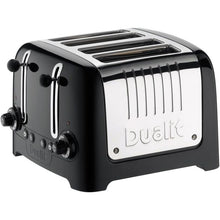 Dualit DPP4 Lite 4-Slice Toaster European Plug (UK Adapter Included) - Black  - 1