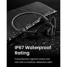 SHOKZ OpenRun SE Wireless Bone Conduction Headphones, [England Athletics Recommended] Open-Ear Bluetooth Earphones with Mic, Waterproof Sports Headset with 8H Playtime for Running Workout, Comet Grey  - 8