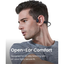 SHOKZ OpenRun SE Wireless Bone Conduction Headphones, [England Athletics Recommended] Open-Ear Bluetooth Earphones with Mic, Waterproof Sports Headset with 8H Playtime for Running Workout, Comet Grey  - 2