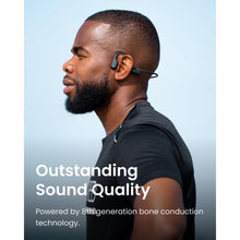 SHOKZ OpenRun SE Wireless Bone Conduction Headphones, [England Athletics Recommended] Open-Ear Bluetooth Earphones with Mic, Waterproof Sports Headset with 8H Playtime for Running Workout, Comet Grey  - 7