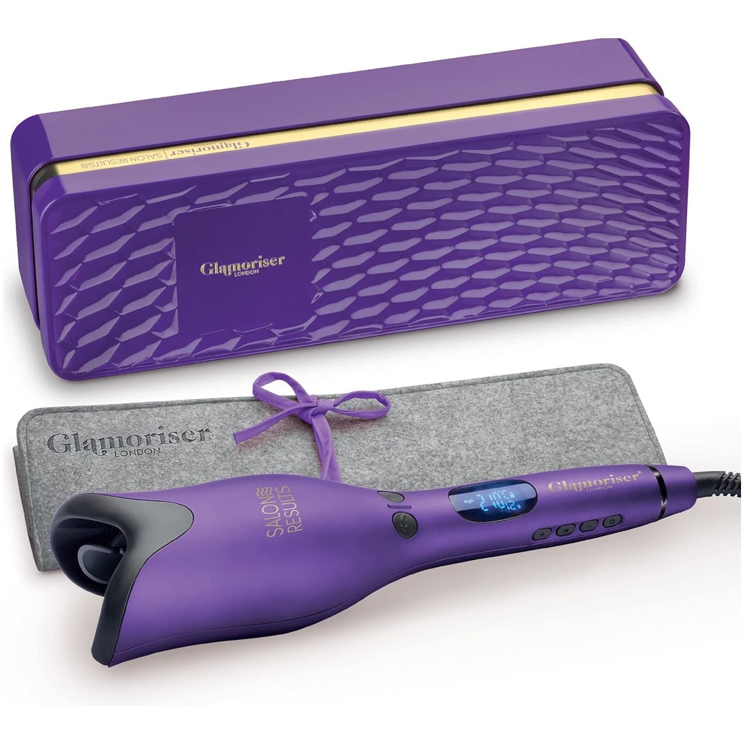 GLAMORISER Instant Auto Curler - Purple - 2