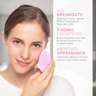 FOREO LUNA mini 2 Facial Cleansing Brush – Pearl Pink - 2